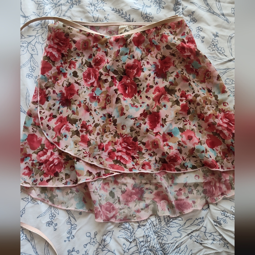 Body Wrappers Wrap Floral Ballet Skirt